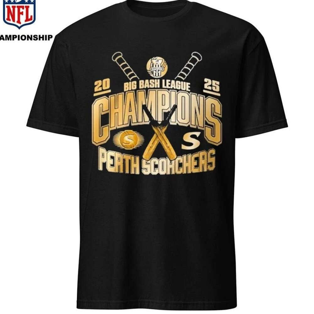 Perth Scorchers Big Bash League Champions T Shirt 90